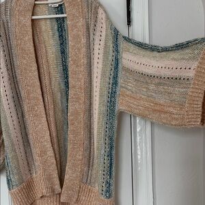 Anthropologie Multicolor Knit Cardigan